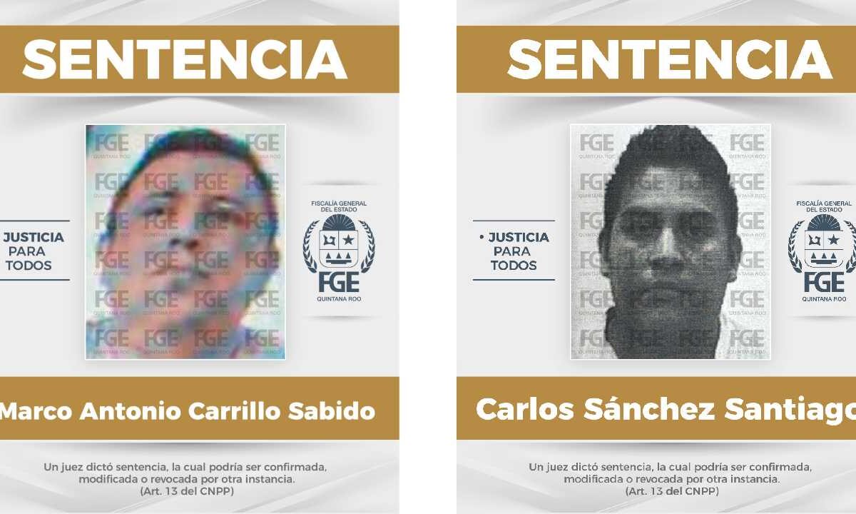 Dos hombres fueron sentenciados por violación.