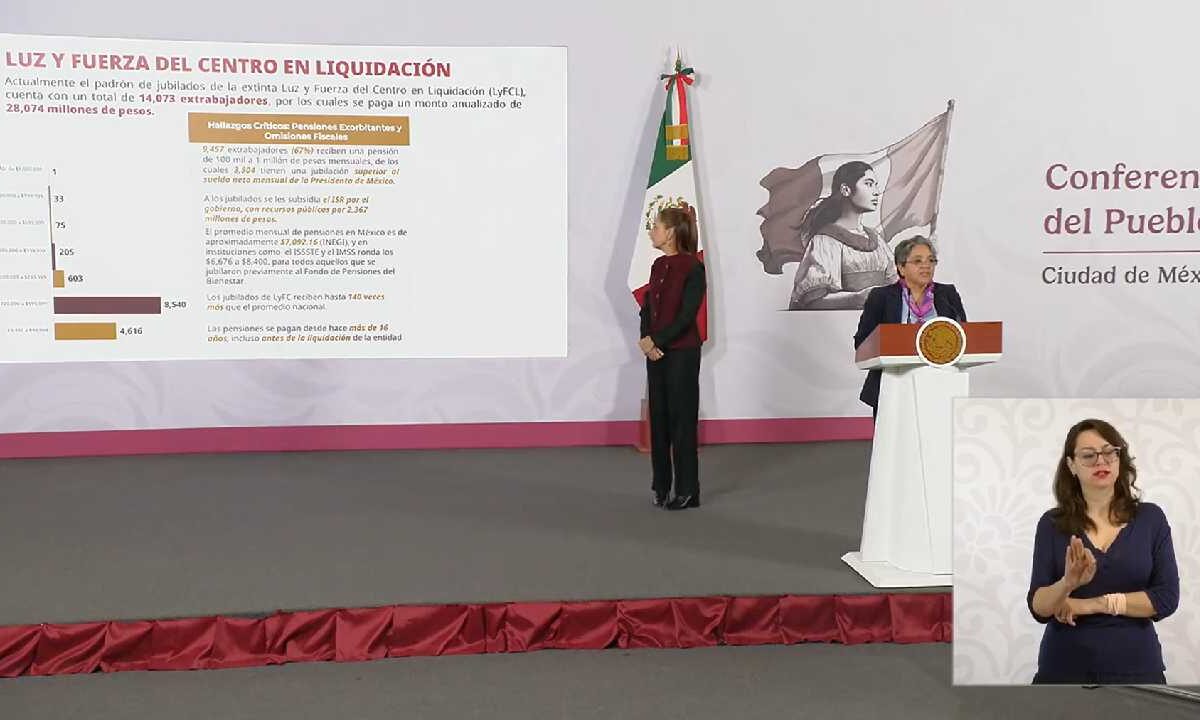 Van contra pensiones millonarias.