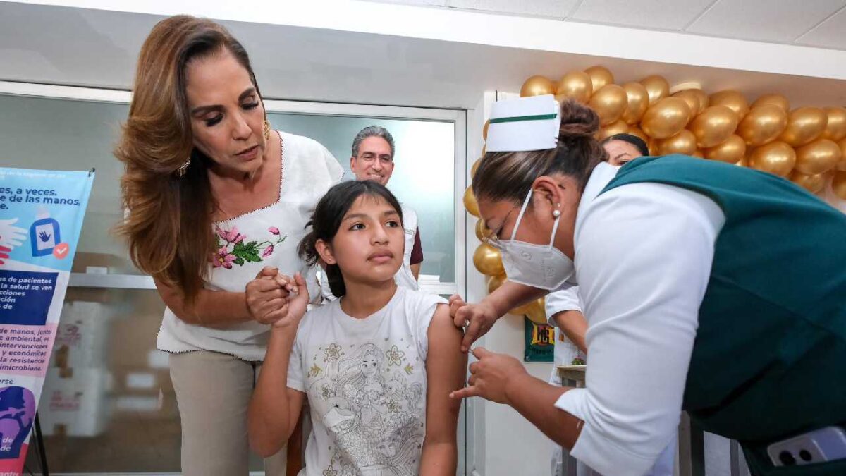 Llama la gobernadora a vacunarse contra el sarampión.