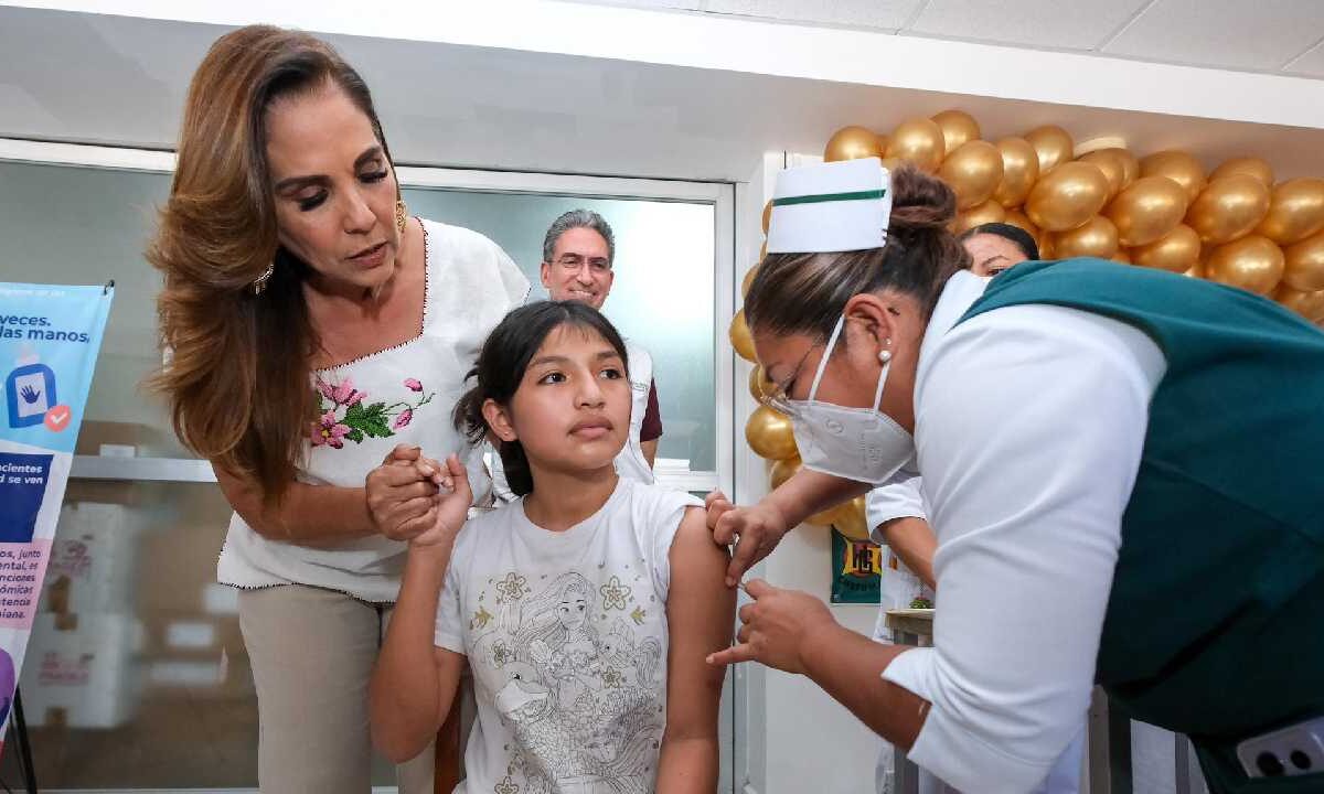 Llama la gobernadora a vacunarse contra el sarampión.