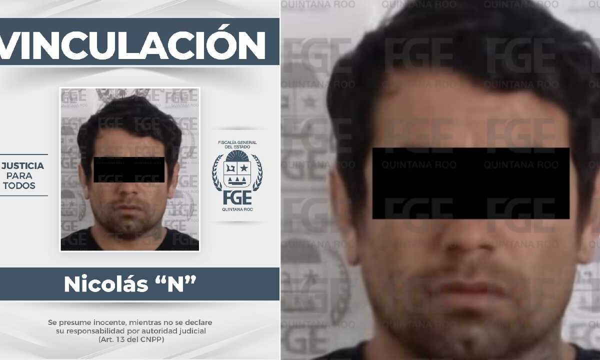 Vinculan a proceso a sujeto por extorsión de empresario en Playa del Carmen.