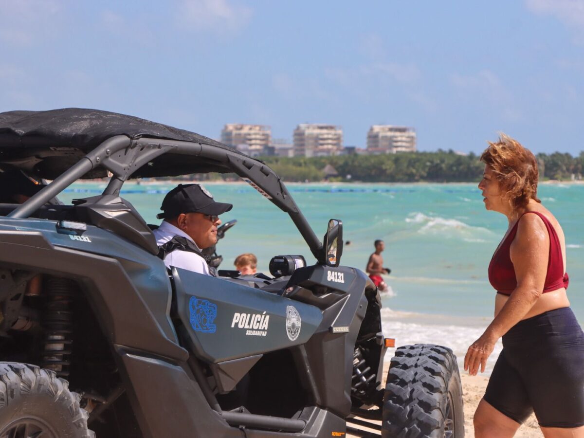 La estrategia contempla patrullajes continuos en accesos, arenales y zonas de convivencia familiar.