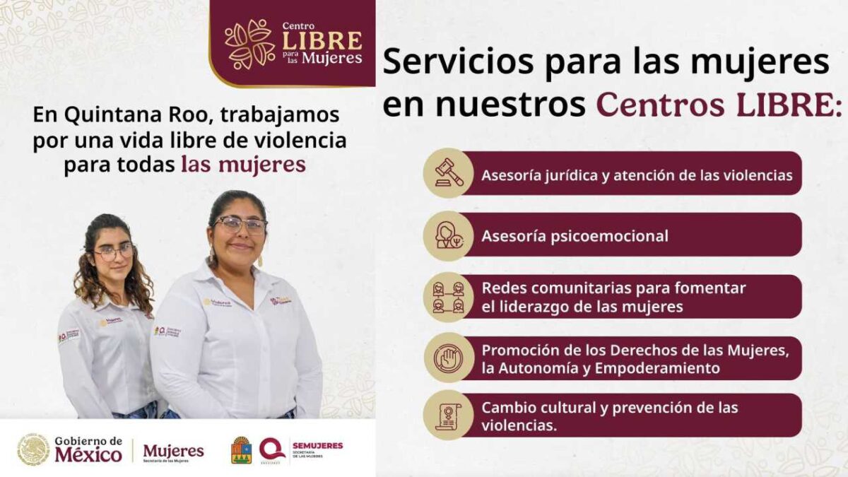 Los Centros Libre en Quintana Roo.