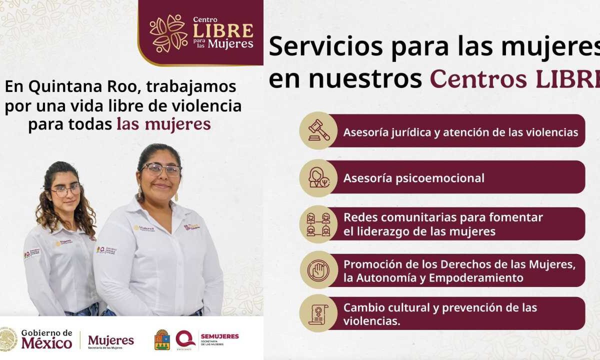 Los Centros Libre en Quintana Roo.