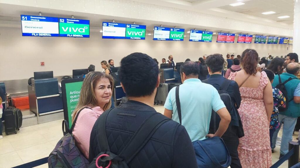 Aeropuerto de Cancún | Caída de 7.3% en pasajeros nacionales