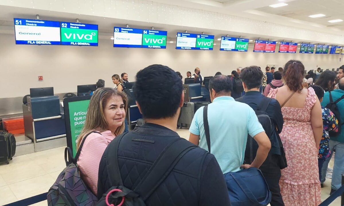 Aeropuerto de Cancún | Caída de 7.3% en pasajeros nacionales
