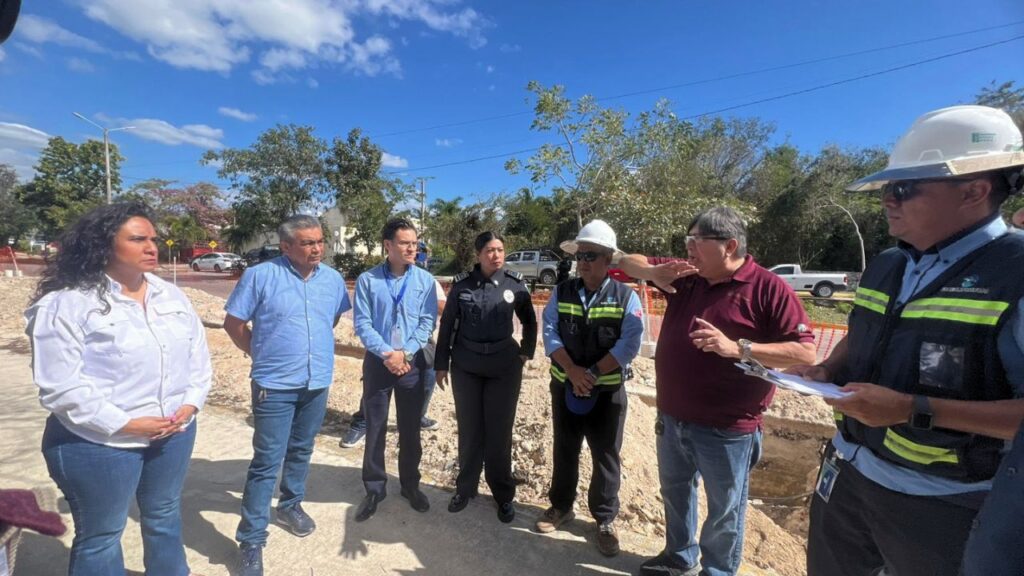 Aguakan aclara obras en La Guadalupana, Playa del Carmen