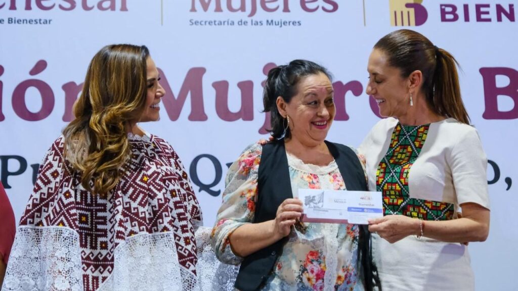 Pensión Mujeres Bienestar refuerza apoyo a mujeres en la zona Maya