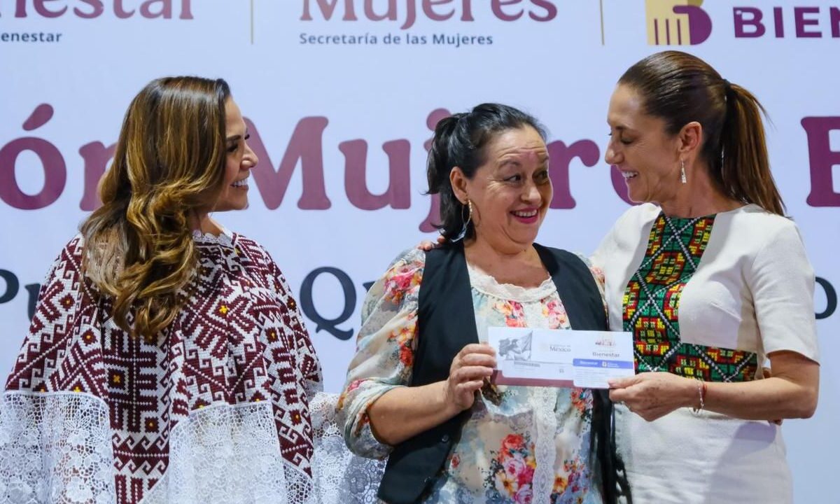 Pensión Mujeres Bienestar refuerza apoyo en zona Maya