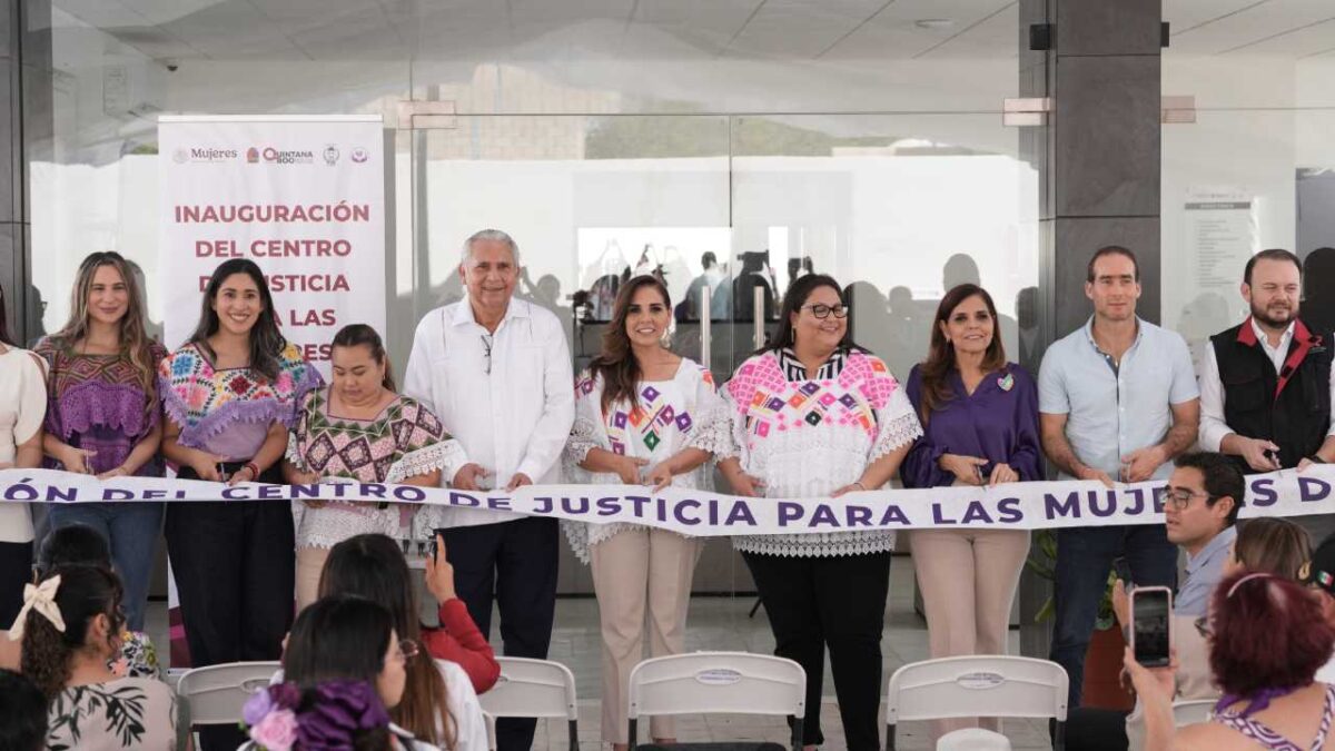 Así fue la inauguración del Centro de Justicia para las Mujeres de Tulum, el cuarto en Quintana Roo