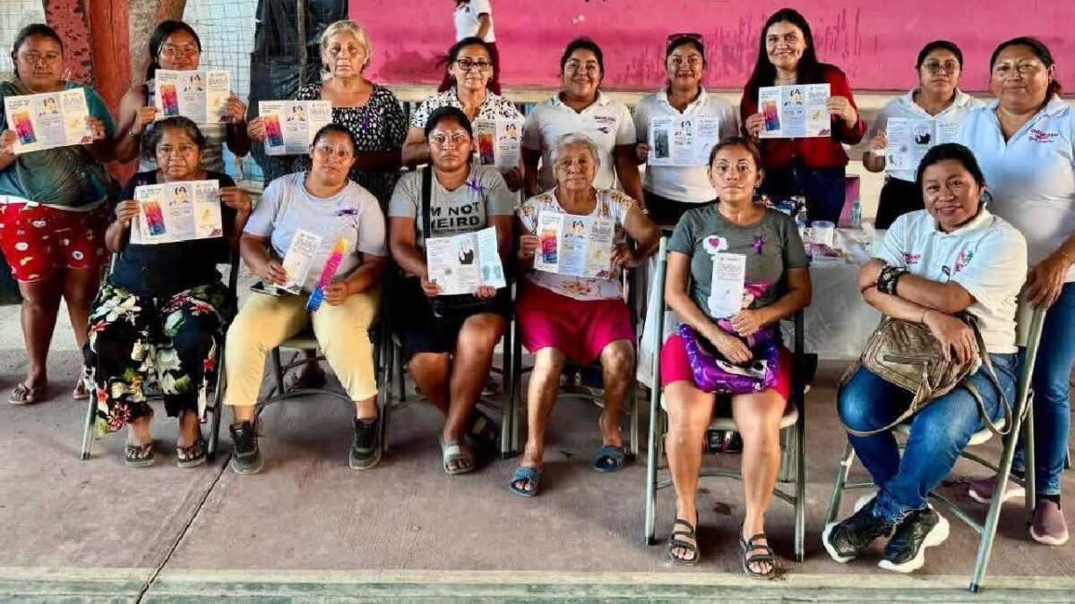 Atenea Gómez respalda el apoyo a las mujeres.