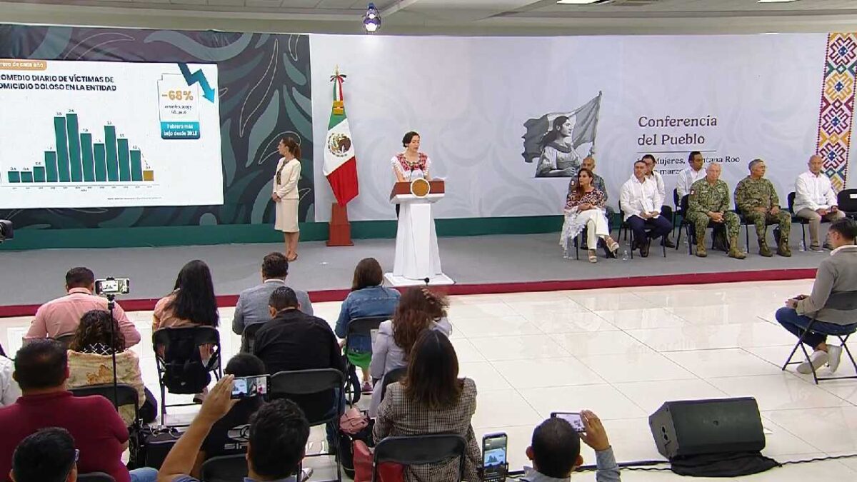 Bajan homicidios y extorsión en Quintana Roo.