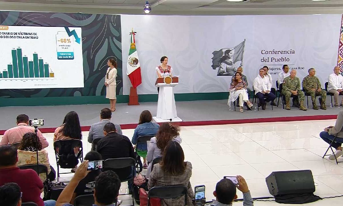 Bajan homicidios y extorsión en Quintana Roo.