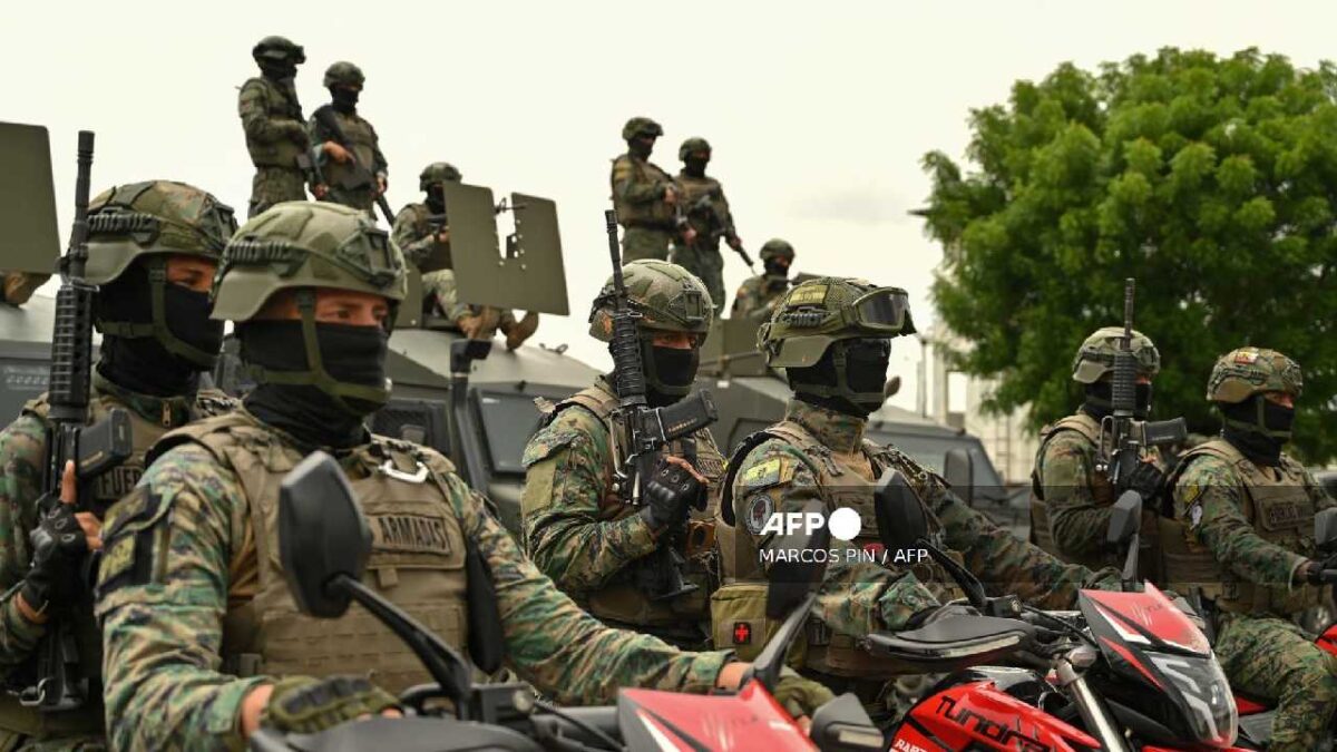 Ecuador declaró la guerra al narco.