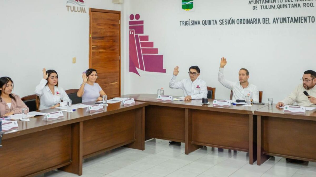 Cabildo de Tulum sesiona