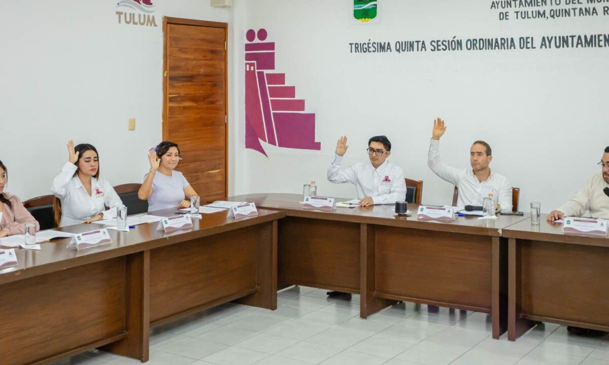 Cabildo de Tulum sesiona