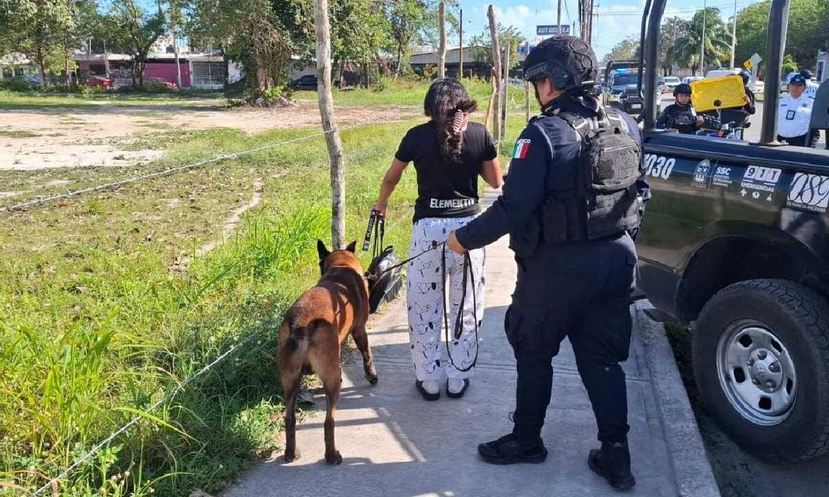 Detienen a menor el 8NM Día de la Mujer con droga.