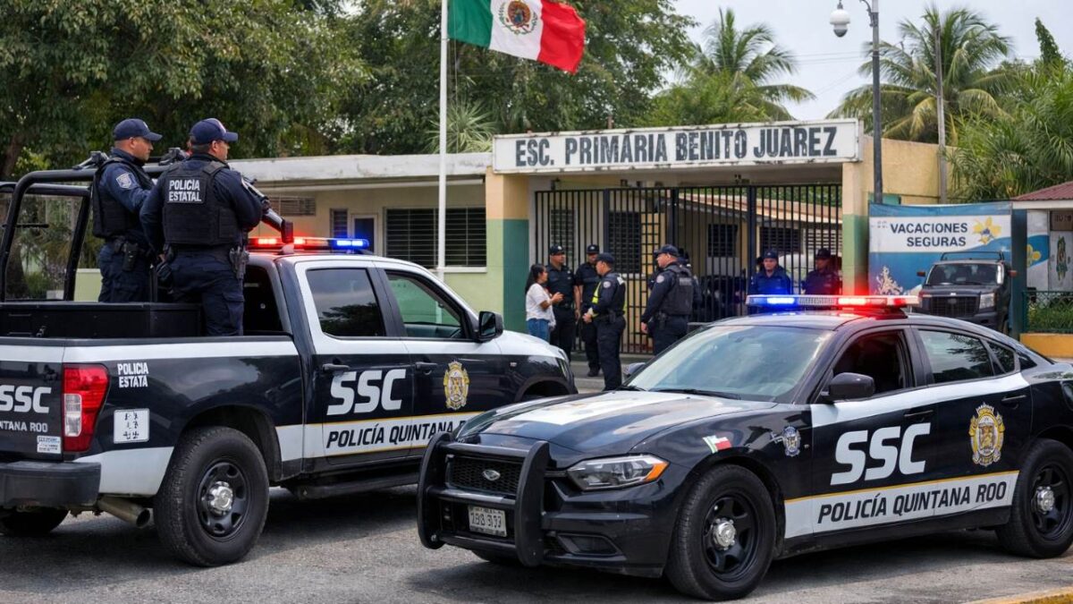Semana Santa en Quintana Roo: refuerzan seguridad en escuelas