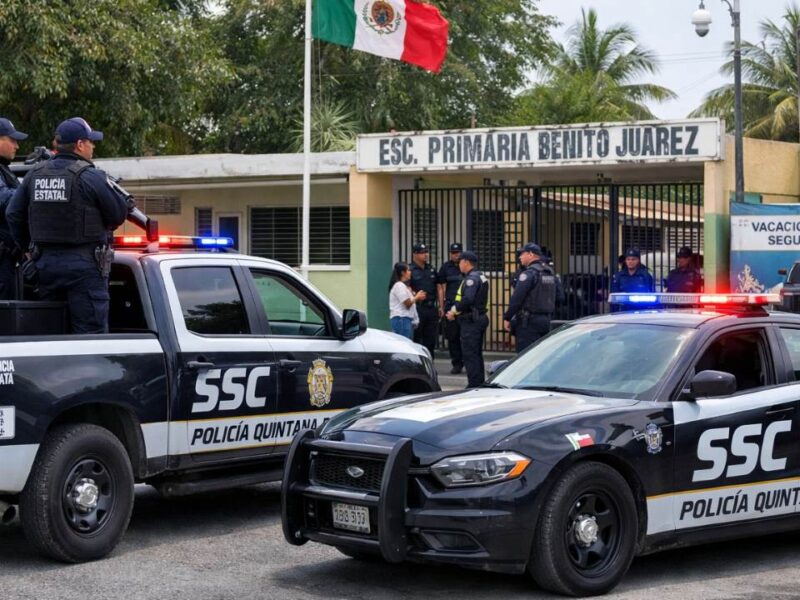 Refuerzan seguridad en más de 2,800 escuelas durante vacaciones de Semana Santa