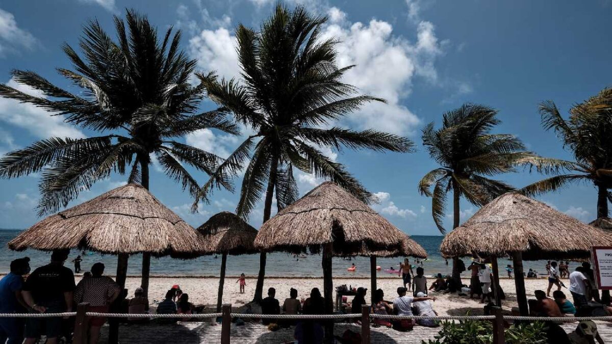 Clima caluroso en Quintana Roo.