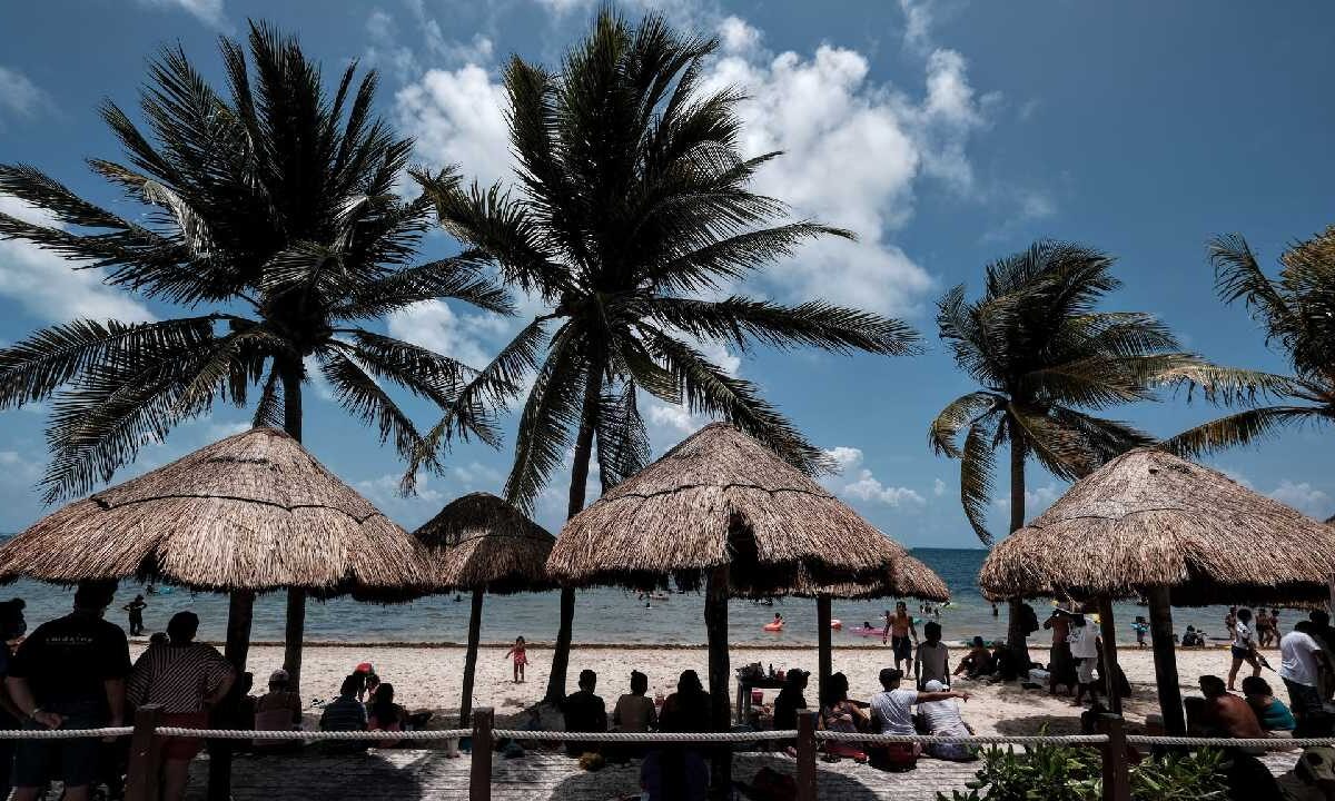 Clima caluroso en Quintana Roo.