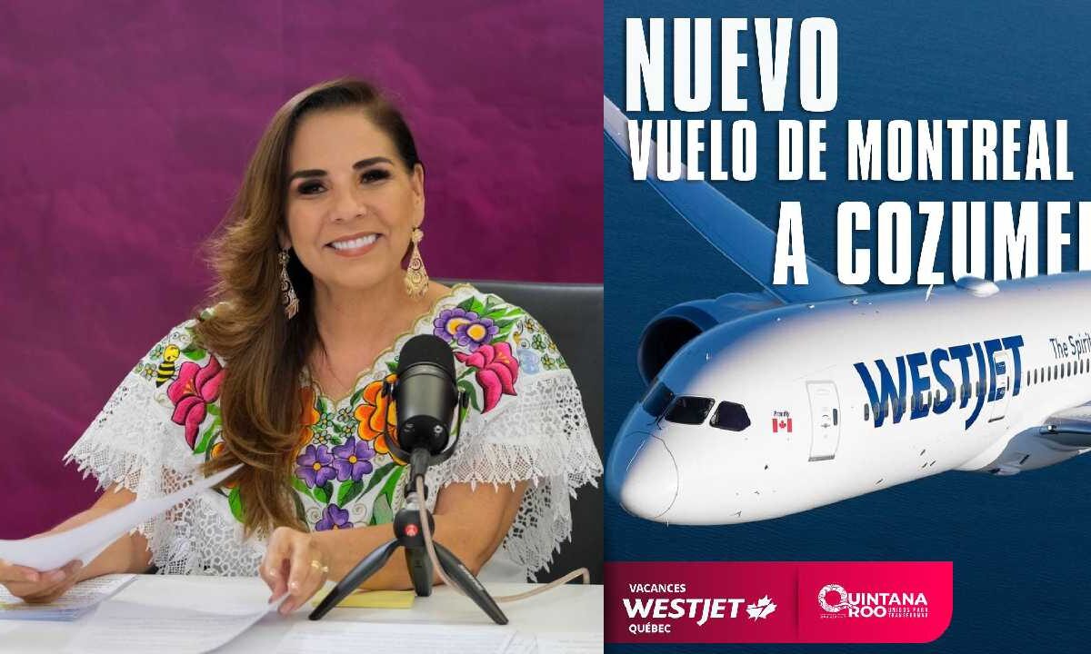 La gobernadora dio detalles de la nueva ruta a la isla.