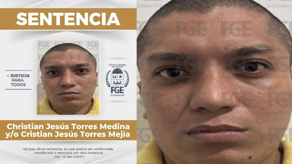 Cozumel: dan 25 años de prisión a “El Walas”, sicario acusado de homicidio calificado