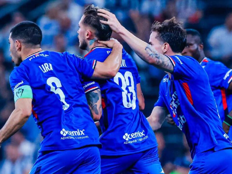 Cruz Azul remonta a Monterrey y toma ventaja en los octavos de la Concacaf