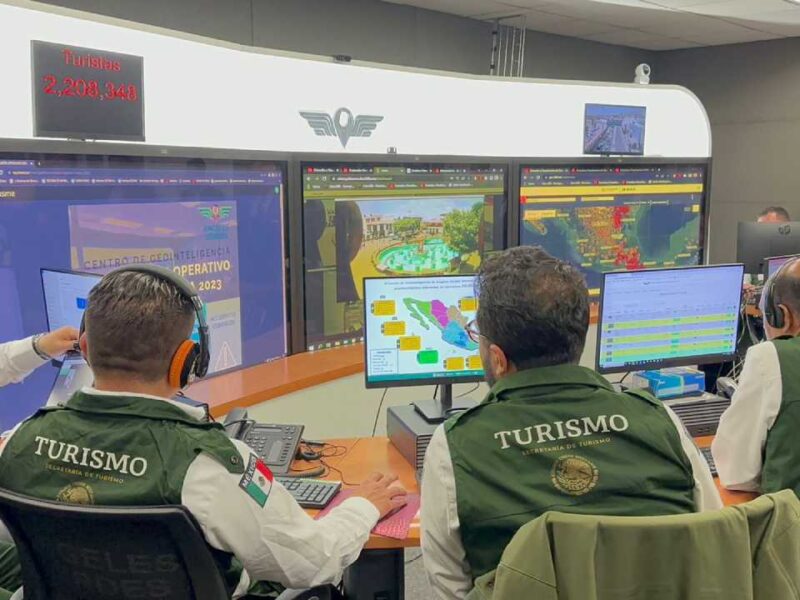 Despliegan “ejército” de Ángeles Verdes en apoyo al turista para las vacaciones de Semana Santa