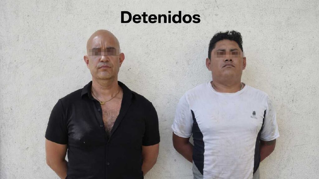 Duro golpe al crimen en Holbox: capturan a 2 presuntos líderes criminales