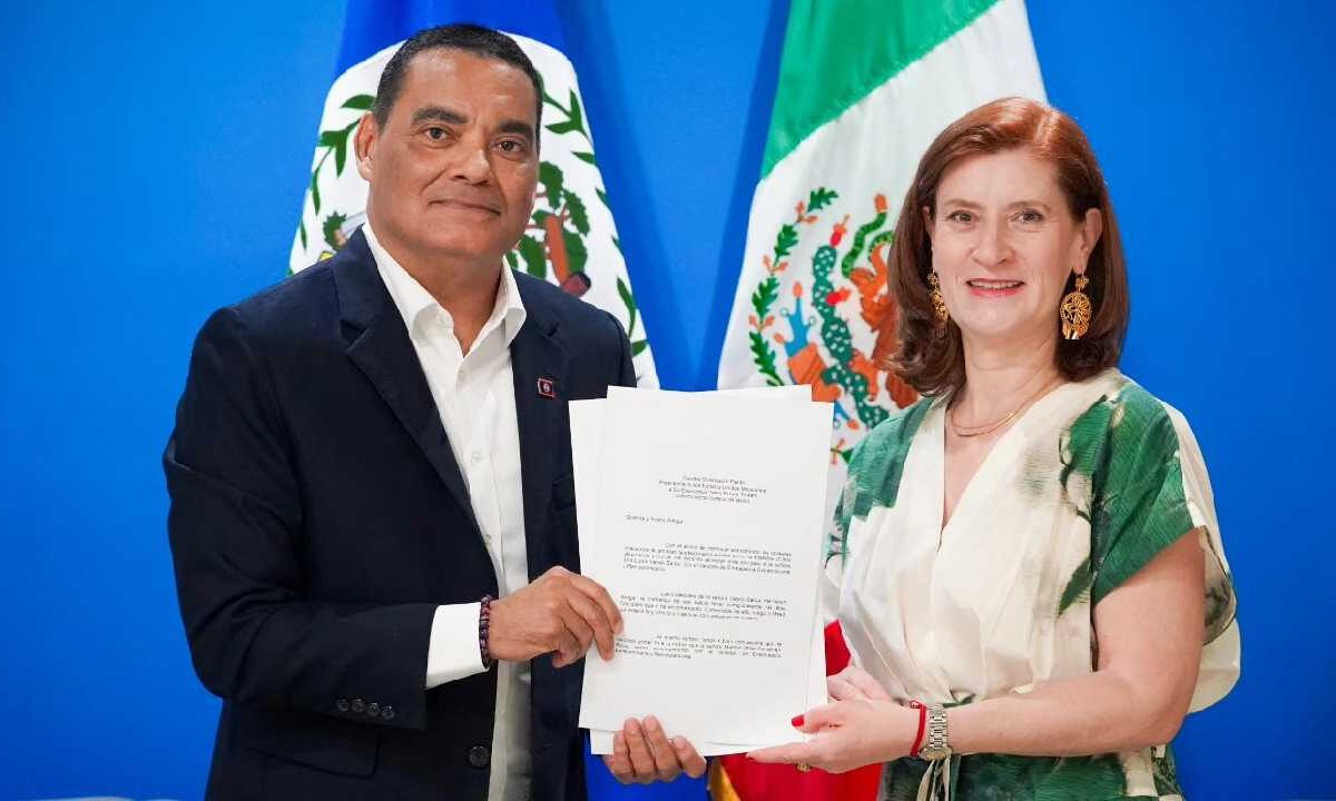 México tiene nueva representante ante Belice.