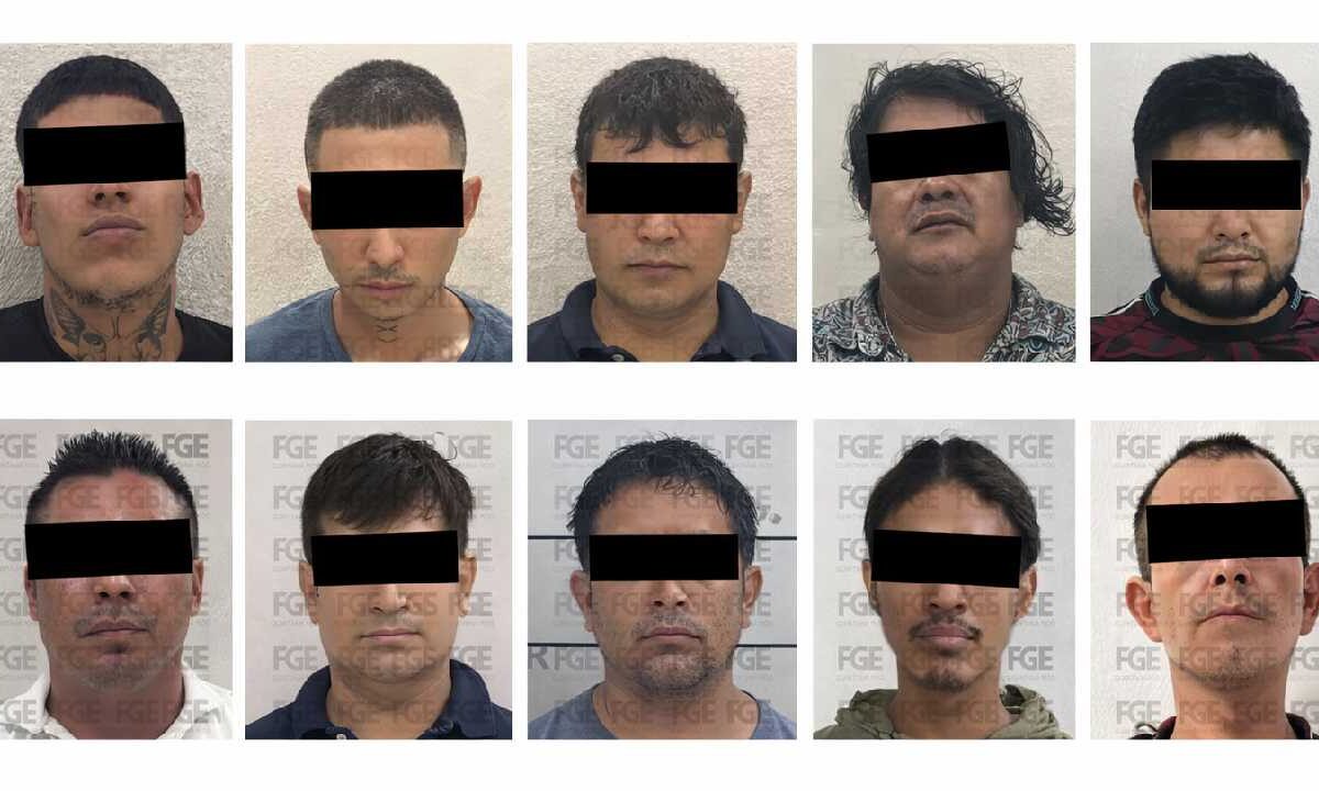 FGE logra vincular a proceso a 11 personas.