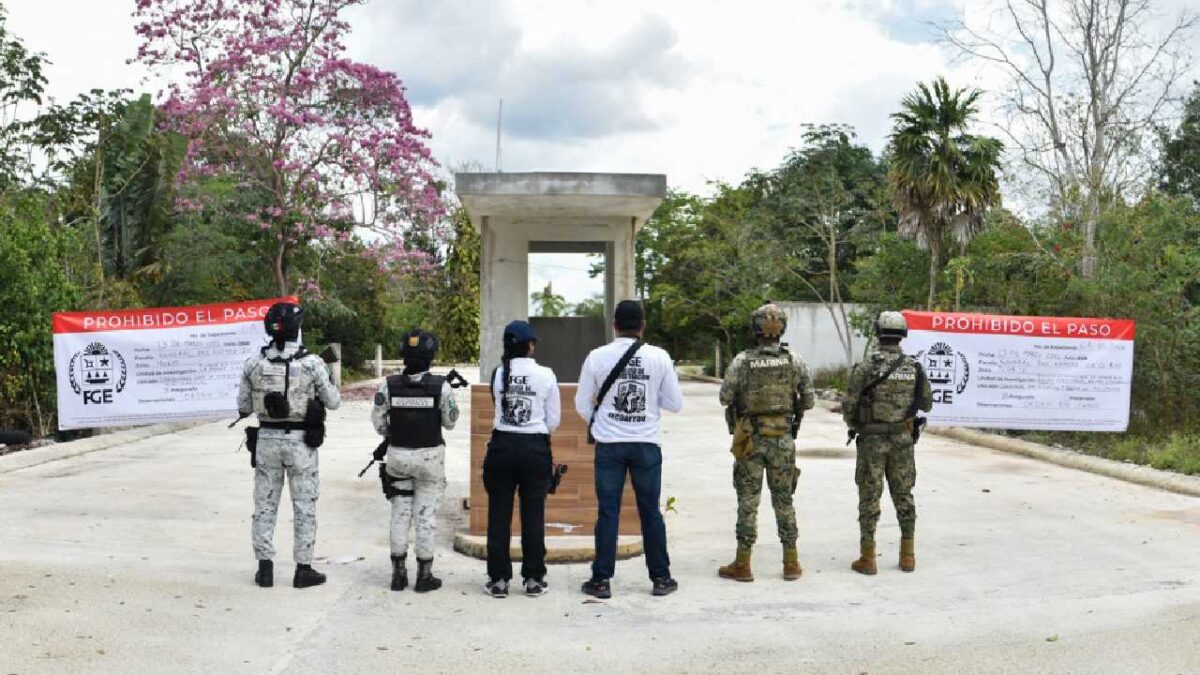 Asegura fiscalía desarrollo inmobiliario.