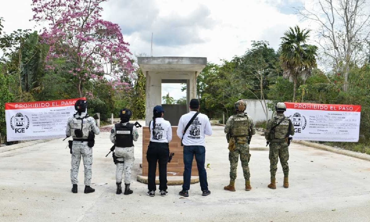 Asegura fiscalía desarrollo inmobiliario.