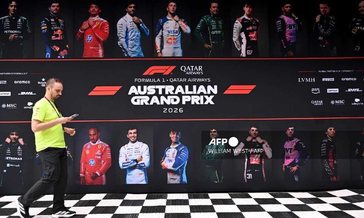 Todo listo para la Fórmula 1.