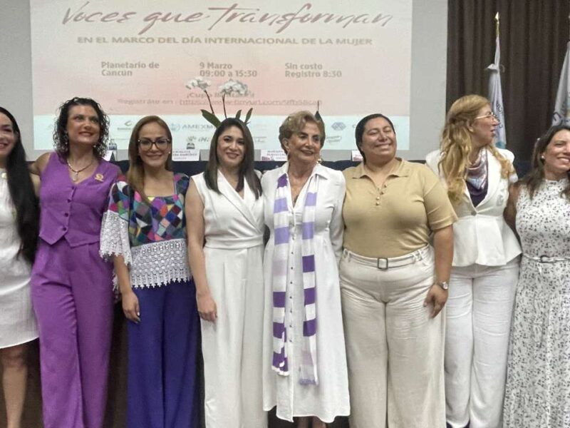“Voces que Transforman”: mujeres alzan la voz por igualdad en Cancún