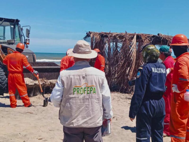 Detectan manchas de hidrocarburos en costas de Veracruz y Tabasco