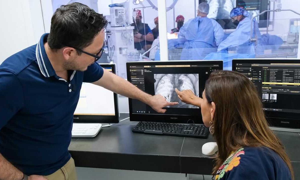 La sala de hemodinamia ya están en operación.