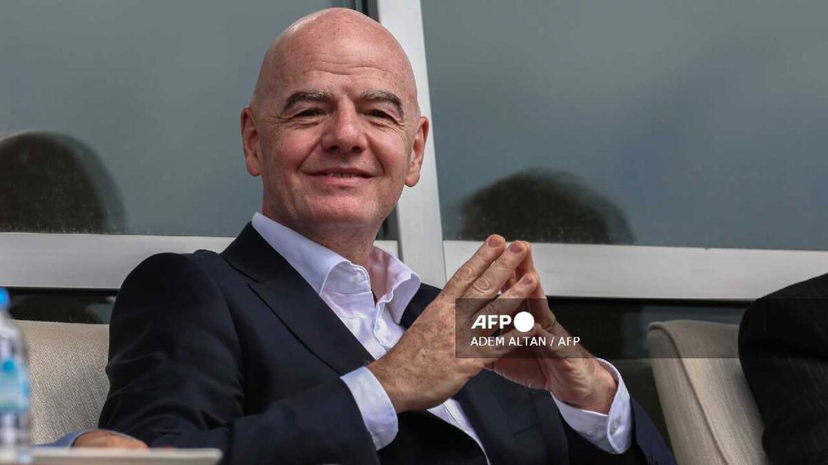 Gianni Infantino habló el tema de la selección de Irán.