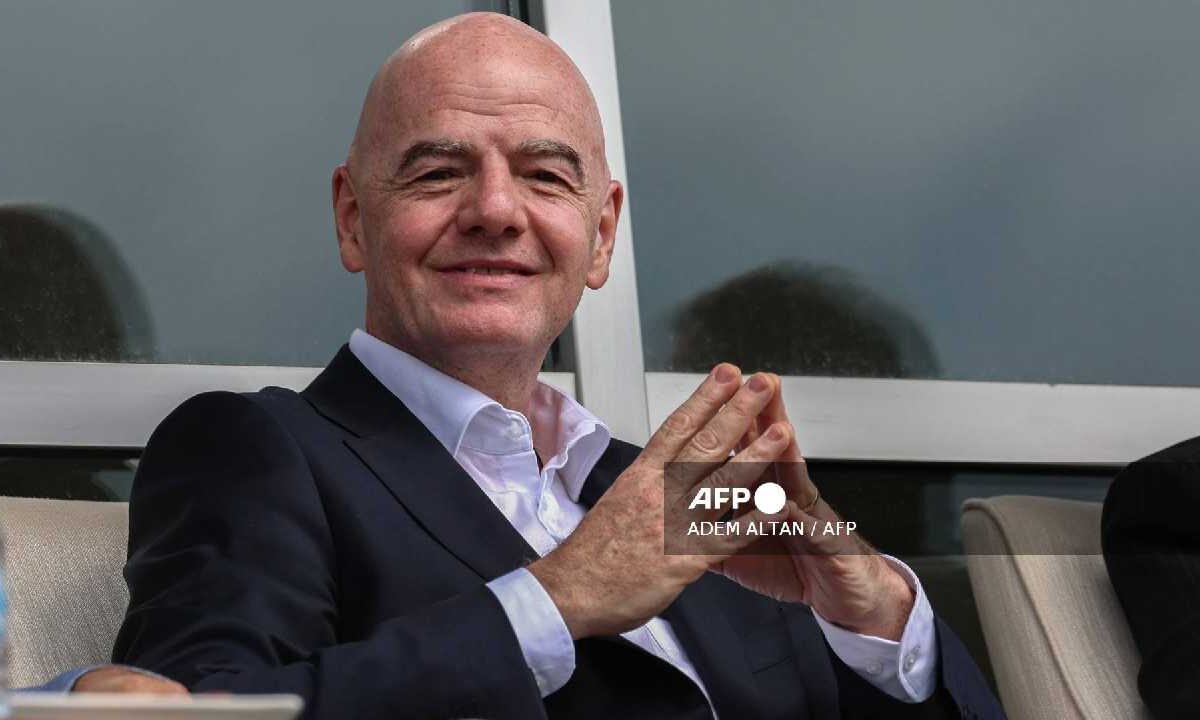 Gianni Infantino habló el tema de la selección de Irán.