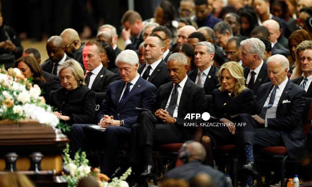 Homenaje a Jesse Jackson reúne a 3 ex presidentes.