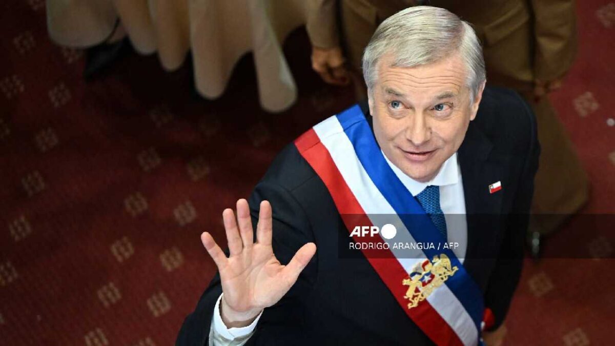 José Antonio Kast asume la presidencia de Chile.