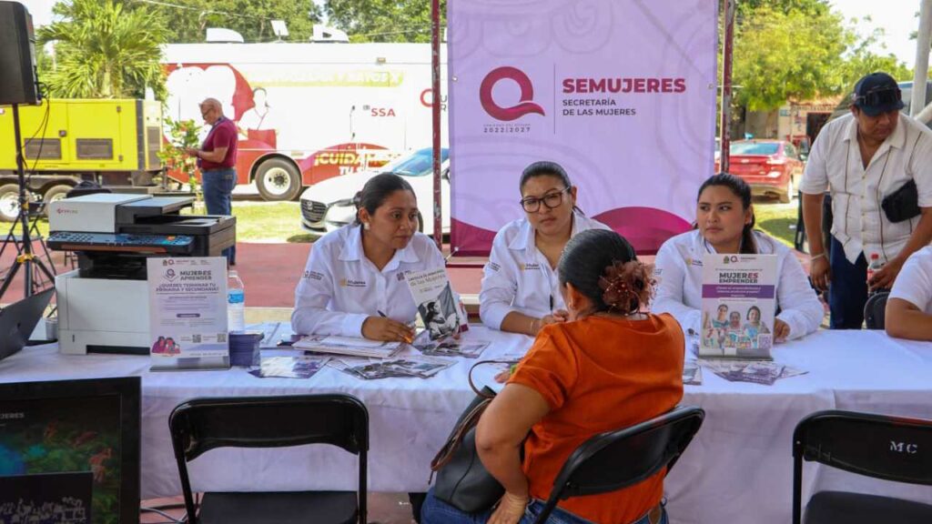 Agenda estatal de SEMUJERES en Quintana Roo impulsa más de 600 actividades para prevenir violencia de género y ampliar servicios de apoyo a mujeres.