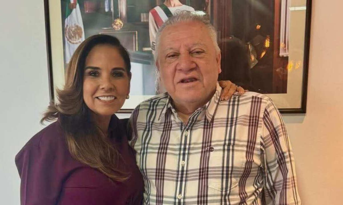 Mara Lezama y Rafael Marín, en Quintana Roo.