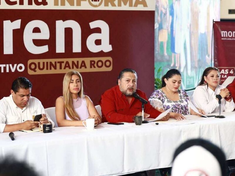 Morena buscará encabezar candidaturas en Quintana Roo en 2027
