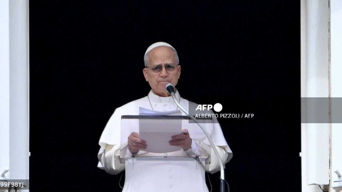 El pontífice oró por la paz en Oriente Medio.