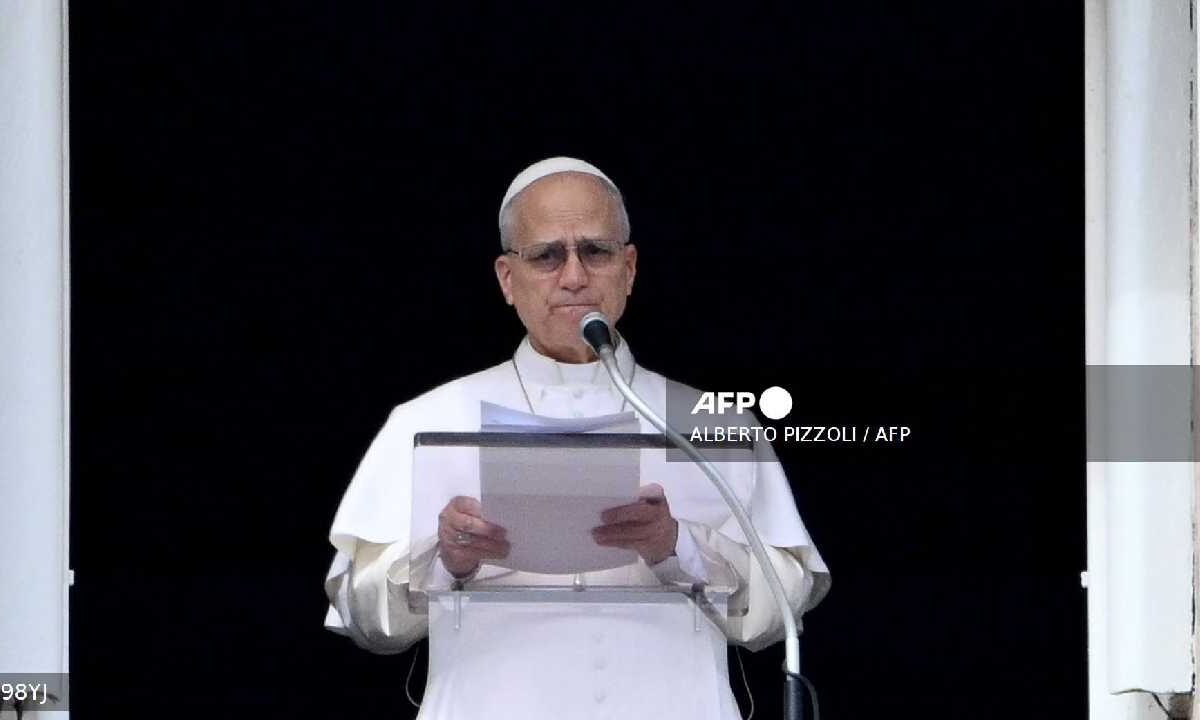 El pontífice oró por la paz en Oriente Medio.