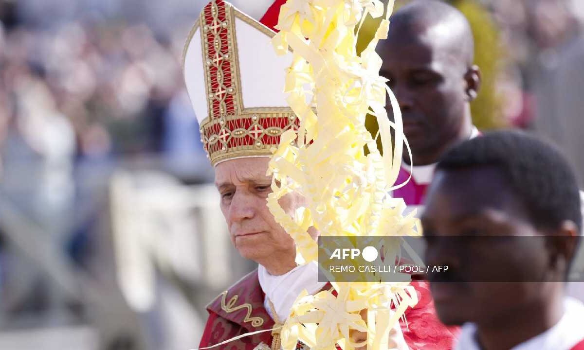 Papa encabeza el Domingo de Ramos.