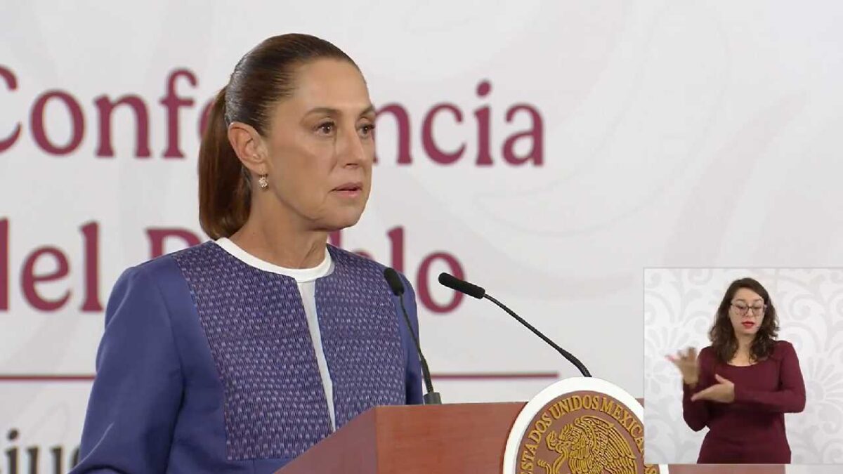 Claudia Sheinbaum dijo que sí tuvo conocimiento de los desaparecidos en Cancún.