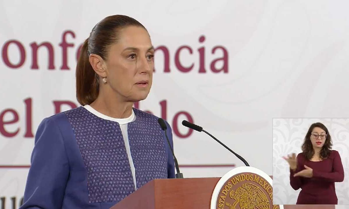 Claudia Sheinbaum dijo que sí tuvo conocimiento de los desaparecidos en Cancún.